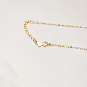 Gold Solitaire Diamond Necklace I Dainty Diamond Necklace I Safana Jewellery