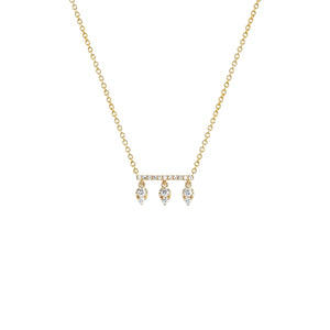 Teardrop Bar Necklace, dainty gold necklaces, gold bar necklace, delicate necklaces, women layering necklaces, stacking necklaces